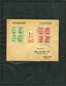 BELGIUM Belgian Occupation of Germany (1N1/58) 1919-21 interesting collection on album leaves with 1919-21 overprints, various sets, with Eupen and Malmedy issues, varieties, Postage Dues,