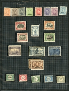 BELGIUM Belgian Occupation of Germany (1N1/58) 1919-21 interesting collection on album leaves with 1919-21 overprints, various sets, with Eupen and Malmedy issues, varieties, Postage Dues,