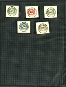 BELGIUM Belgian Occupation of Germany (1N1/58) 1919-21 interesting collection on album leaves with 1919-21 overprints, various sets, with Eupen and Malmedy issues, varieties, Postage Dues,