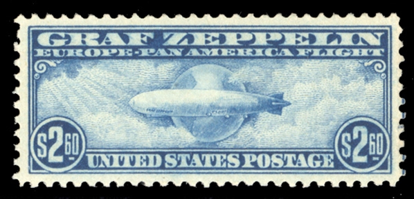 Air Post (C15) 1930 $2.60 blue, n.h., well centered, v.f., with 1989 PFC, cat. value $850