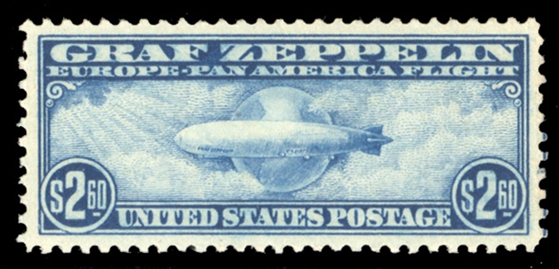 Air Post (C15) 1930 $2.60 blue, n.h., well centered, v.f., with 1989 PFC, cat. value $850