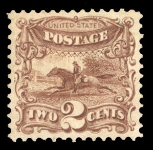 United States 1869 Pictorials (113) 2c brown, unused without gum, well centered, fresh color, with 2016 APS and 2018 PSE certificates, the latter graded "XF-Sup 95" (SMQ $500)