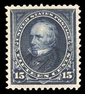 United States 1894-97 Bureau Issue (274) 1895 15c dark blue, heavy h.r., well centered, with 2021 PSE certificate graded "XF-Sup 95" (SMQ $950)