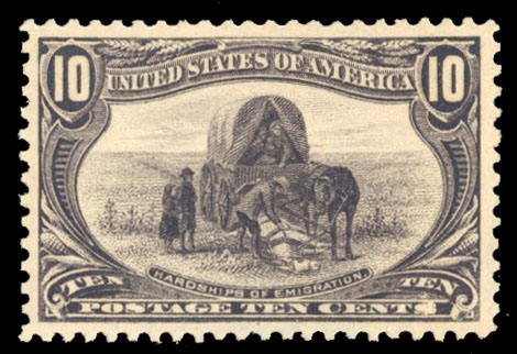 United States 1898 Trans-Mississippi Issue (290) 10c gray violet, n.h., well centered, fresh color, with 2003 PFC and 2024 PSE certificate, the latter graded "XF 90" (SMQ $950)