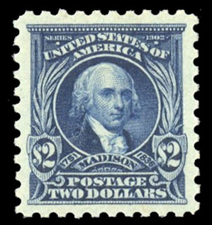 United States 1914-17 Issues (479) 1917 $2 dark blue, l.h., well centered with wide margins, fresh color, with 2024 PSE certificate graded "XF-Sup 95" (SMQ $450)