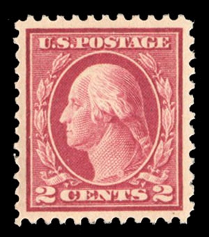 United States 1917-29 Issues (499) 1917 2c rose, n.h., near perfect centering, bright color, with 2022 PSE certificate graded "Superb 98" (SMQ $225)