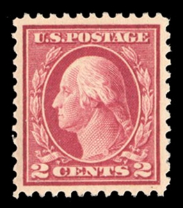 United States 1917-29 Issues (499) 1917 2c rose, n.h., near perfect centering, bright color, with 2022 PSE certificate graded Superb 98 (SMQ $225)