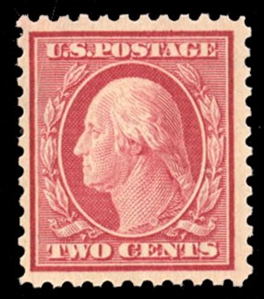 United States 1917-29 Issues (519) 1917 2c carmine, n.h., bright color, fresh and fine, with 2024 Crowe certificate, cat. value $950