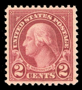 United States 1917-29 Issues (595) 1923 2c carmine, n.h., nicely centered, with 1984 PFC and 2021 PSE certificate, the latter graded VF-XF 85 (SMQ $550)