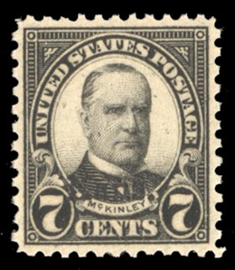 United States 1917-29 Issues (665) 1929 7c black, n.h., well centered, with 2024 PSE certificate graded XF-Sup 95 (SMQ $350)