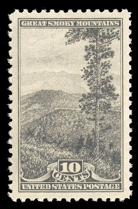 United States 1930-Present (749) 1934 10c black, n.h., perfectly centered, with 2009 PSE certificate graded Gem 100 (SMQ $350)