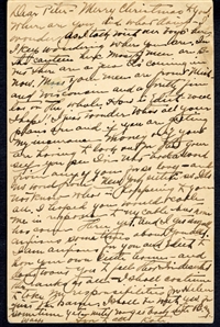 United States Expeditionary Force in North Russia 1918 YMCA card (Christmas greetings) to Mansfield, Ohio, printed With the Forces on Service in Russia, handstamped On Active Service with...