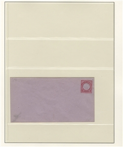 GERMANY  Postal Stationery 1872-73 collection of 48 different unused entire envelopes, mostly Small and Large Shields, also 5 1/2pf Germania, proof of unsevered postal reply card; beautiful...