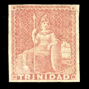 BRITISH COMMONWEALTH TRINIDAD (6) 1857 1p brown red, margins all around, l.h., v.f., with 2013 BPA certificate (SG 12, £1,200) cat. $3,250