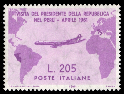 ITALY (834a) 1961 205L lilac, the so-called "Gronchi-rosa", n.h., v.f., cat. $1,250