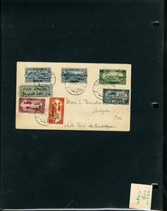 SYRIA Flight Covers 1921-40 first flights, 17 covers, including 1921-22 Aleppo-Alexandretta, Alexandretta-Aleppo, one addressed to Costa Rica; Damascus-Port Said via Baghdad, Damascus-Saigon,...