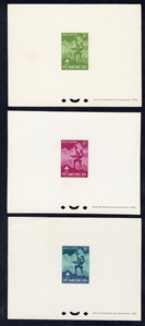 VIETNAM (124-27P) 1959 Boy Scouts, imperf. de-luxe sheets, complete set of four, v.f.