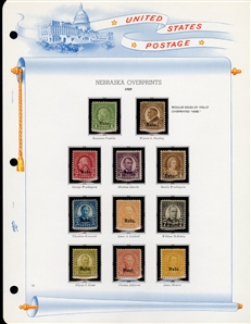 LARGE LOTS AND COLLECTIONS UNITED STATES 1847-1978 balance of a collection in a White Ace album, with 1847 10c black, 1851 10c green, 1861 5c brown type II, original gum (with clear 1976 PFC),...
