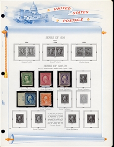 LARGE LOTS AND COLLECTIONS UNITED STATES 1847-1978 balance of a collection in a White Ace album, with 1847 10c black, 1851 10c green, 1861 5c brown type II, original gum (with clear 1976 PFC),...
