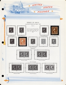 LARGE LOTS AND COLLECTIONS UNITED STATES 1847-1978 balance of a collection in a White Ace album, with 1847 10c black, 1851 10c green, 1861 5c brown type II, original gum (with clear 1976 PFC),...