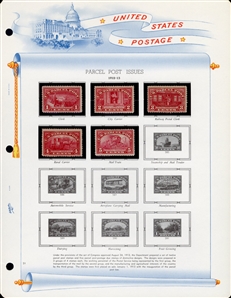 LARGE LOTS AND COLLECTIONS UNITED STATES 1847-1978 balance of a collection in a White Ace album, with 1847 10c black, 1851 10c green, 1861 5c brown type II, original gum (with clear 1976 PFC),...