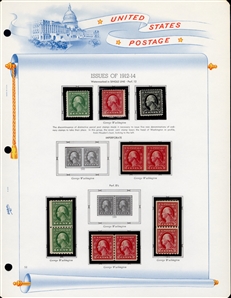 LARGE LOTS AND COLLECTIONS UNITED STATES 1847-1978 balance of a collection in a White Ace album, with 1847 10c black, 1851 10c green, 1861 5c brown type II, original gum (with clear 1976 PFC),...