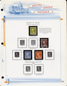 LARGE LOTS AND COLLECTIONS UNITED STATES 1847-1978 balance of a collection in a White Ace album, with 1847 10c black, 1851 10c green, 1861 5c brown type II, original gum (with clear 1976 PFC),...