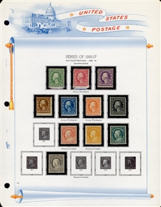 LARGE LOTS AND COLLECTIONS UNITED STATES 1847-1978 balance of a collection in a White Ace album, with 1847 10c black, 1851 10c green, 1861 5c brown type II, original gum (with clear 1976 PFC),...
