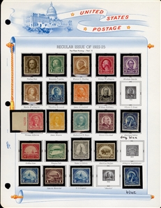 LARGE LOTS AND COLLECTIONS UNITED STATES 1847-1978 balance of a collection in a White Ace album, with 1847 10c black, 1851 10c green, 1861 5c brown type II, original gum (with clear 1976 PFC),...