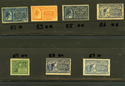 LARGE LOTS AND COLLECTIONS UNITED STATES 1870-1960 collection of unused singles and sets presented on black stock cards, selected items, some duplication, with Bureau Issues $1 and $2...
