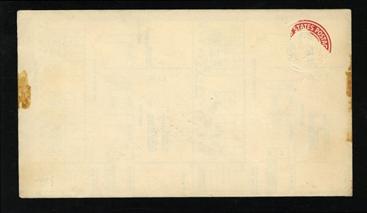 LARGE LOTS AND COLLECTIONS UNITED STATES Postal Stationery 1903-40 selection of 35 entires mounted on pages, mostly freaks and errors, also overprinted Specimen, some tape stains, but...