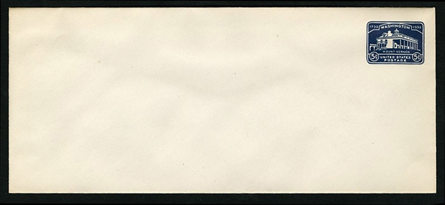 LARGE LOTS AND COLLECTIONS UNITED STATES Postal Stationery (U523-528) 1932 Washington Bicentennial, twenty unused sets, v.f., cat. $523