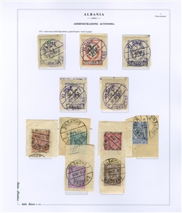 LARGE LOTS AND COLLECTIONS ALBANIA 1913-98 collection in six albums, with regular issues, commemoratives, air post, etc., with souvenir sheets and sets, many n.h. (including the better items,...
