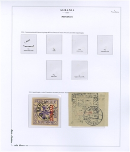LARGE LOTS AND COLLECTIONS ALBANIA 1913-98 collection in six albums, with regular issues, commemoratives, air post, etc., with souvenir sheets and sets, many n.h. (including the better items,...