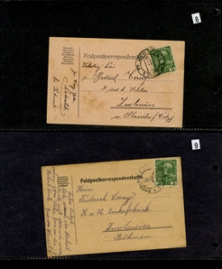 LARGE LOTS AND COLLECTIONS AUSTRIAN LEVANT 1890-1918 collection on pages, mostly Postal Stationery items used in Constantinople and Salonica, KUK Feldpost, Bosnia Herzegovina with an...