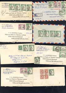 LARGE LOTS AND COLLECTIONS BRITISH COMMONWEALTH - Covers and Postal History 1867-1940s selection of 100+ covers and cards, all Reigns represented, with a fine group from Australia, Bermuda,...