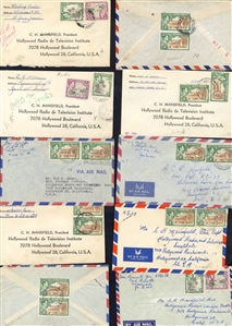 LARGE LOTS AND COLLECTIONS BRITISH COMMONWEALTH - Covers and Postal History 1867-1940s selection of 100+ covers and cards, all Reigns represented, with a fine group from Australia, Bermuda,...