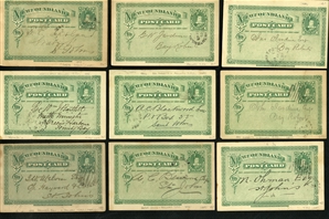 LARGE LOTS AND COLLECTIONS CANADA AND PROVINCES 1870s-1940s selection of 220+ covers and cards, all Reigns represented, with Large and Small Queens, Jubilees, KEVII, George V, single and...