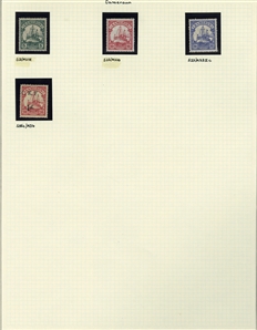 LARGE LOTS AND COLLECTIONS GERMAN COLONIES 1884-1919 German Offices in China, Morocco and the Turkish Empire, plus German Colonies Cameroun-Togo, collection of mostly unused, good showing of...