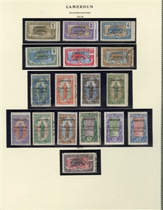LARGE LOTS AND COLLECTIONS GERMAN COLONIES 1884-1919 German Offices in China, Morocco and the Turkish Empire, plus German Colonies Cameroun-Togo, collection of mostly unused, good showing of...