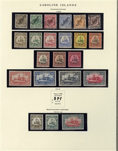 LARGE LOTS AND COLLECTIONS GERMAN COLONIES 1884-1919 German Offices in China, Morocco and the Turkish Empire, plus German Colonies Cameroun-Togo, collection of mostly unused, good showing of...