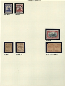 LARGE LOTS AND COLLECTIONS GERMAN COLONIES 1884-1919 German Offices in China, Morocco and the Turkish Empire, plus German Colonies Cameroun-Togo, collection of mostly unused, good showing of...