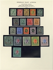 LARGE LOTS AND COLLECTIONS GERMAN COLONIES 1884-1919 German Offices in China, Morocco and the Turkish Empire, plus German Colonies Cameroun-Togo, collection of mostly unused, good showing of...