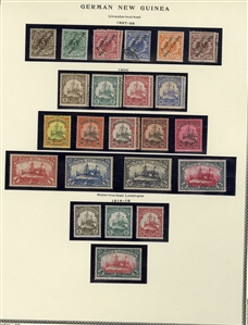 LARGE LOTS AND COLLECTIONS GERMAN COLONIES 1884-1919 German Offices in China, Morocco and the Turkish Empire, plus German Colonies Cameroun-Togo, collection of mostly unused, good showing of...