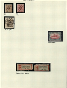 LARGE LOTS AND COLLECTIONS GERMAN COLONIES 1884-1919 German Offices in China, Morocco and the Turkish Empire, plus German Colonies Cameroun-Togo, collection of mostly unused, good showing of...