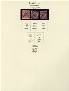 LARGE LOTS AND COLLECTIONS GERMAN COLONIES 1884-1919 German Offices in China, Morocco and the Turkish Empire, plus German Colonies Cameroun-Togo, collection of mostly unused, good showing of...