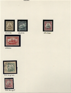 LARGE LOTS AND COLLECTIONS GERMAN COLONIES 1884-1919 German Offices in China, Morocco and the Turkish Empire, plus German Colonies Cameroun-Togo, collection of mostly unused, good showing of...
