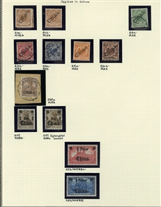LARGE LOTS AND COLLECTIONS GERMAN COLONIES 1884-1919 German Offices in China, Morocco and the Turkish Empire, plus German Colonies Cameroun-Togo, collection of mostly unused, good showing of...