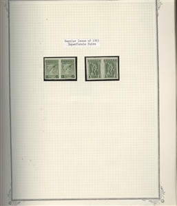 LARGE LOTS AND COLLECTIONS GREECE 1861-1967 collection in Scott Specialty album, good showing of Large and Small Hermes Heads, some blocks and varieties, few used, unused from 1896, Olympics...