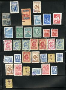 LARGE LOTS AND COLLECTIONS WORLDWIDE COLLECTIONS and BALANCES 1865-1933 balance of a consignment on stock cards and album pages, United States 50c Zeppelin (C18) pair n.h., 1922-26 2c...